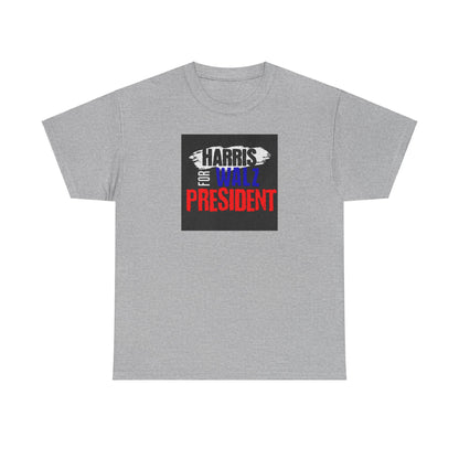 Harris and Walz for President Unisex T-Shirt