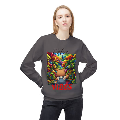 Art Vibes Jungle Teddy Bear Sweatshirt