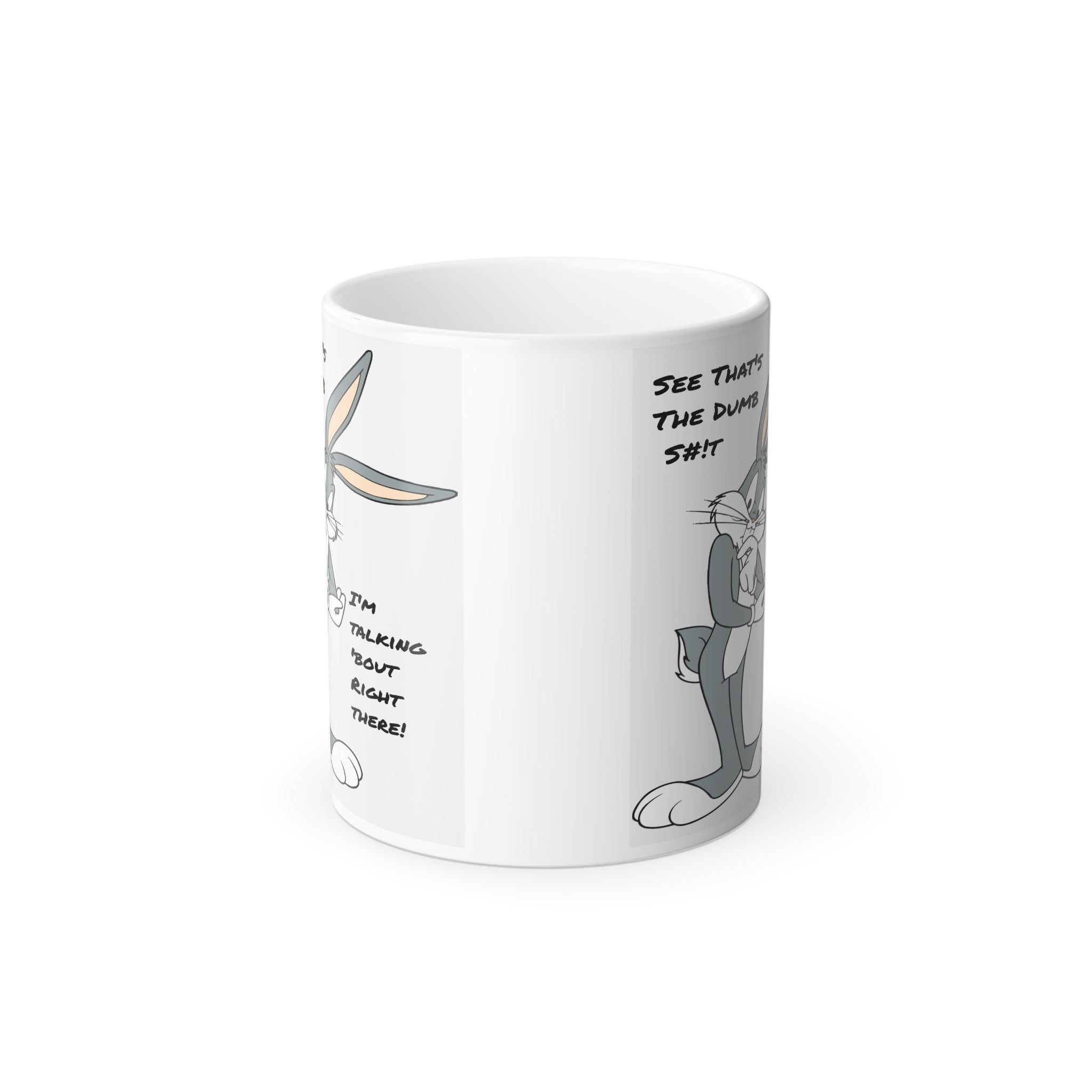 Dumb Shit Mug Color Morphing Mug, 11oz