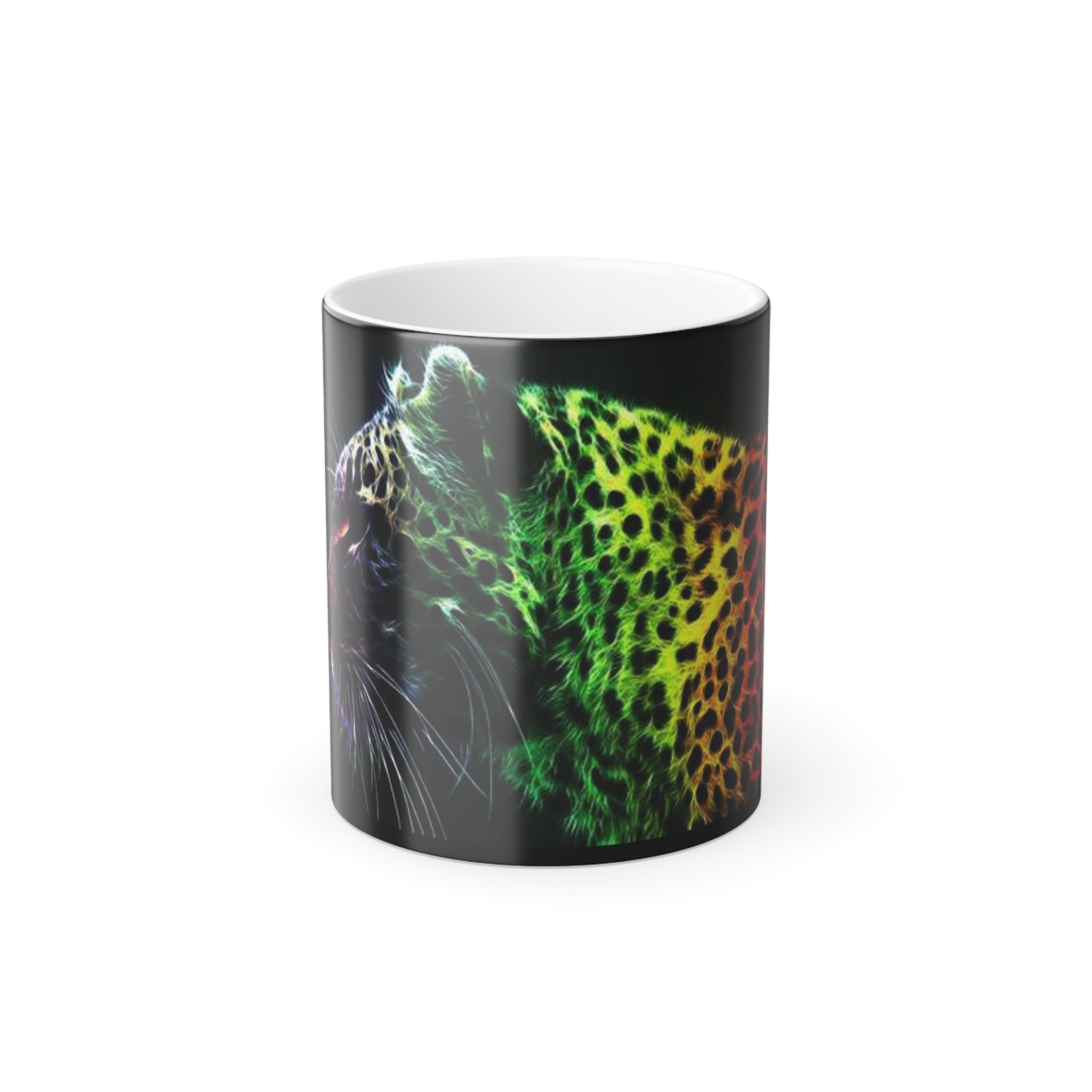 Big Cat Color Morphing Mug, 11oz