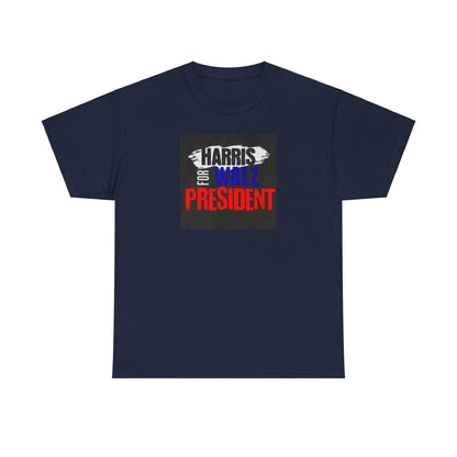 Harris and Walz for President Unisex T-Shirt