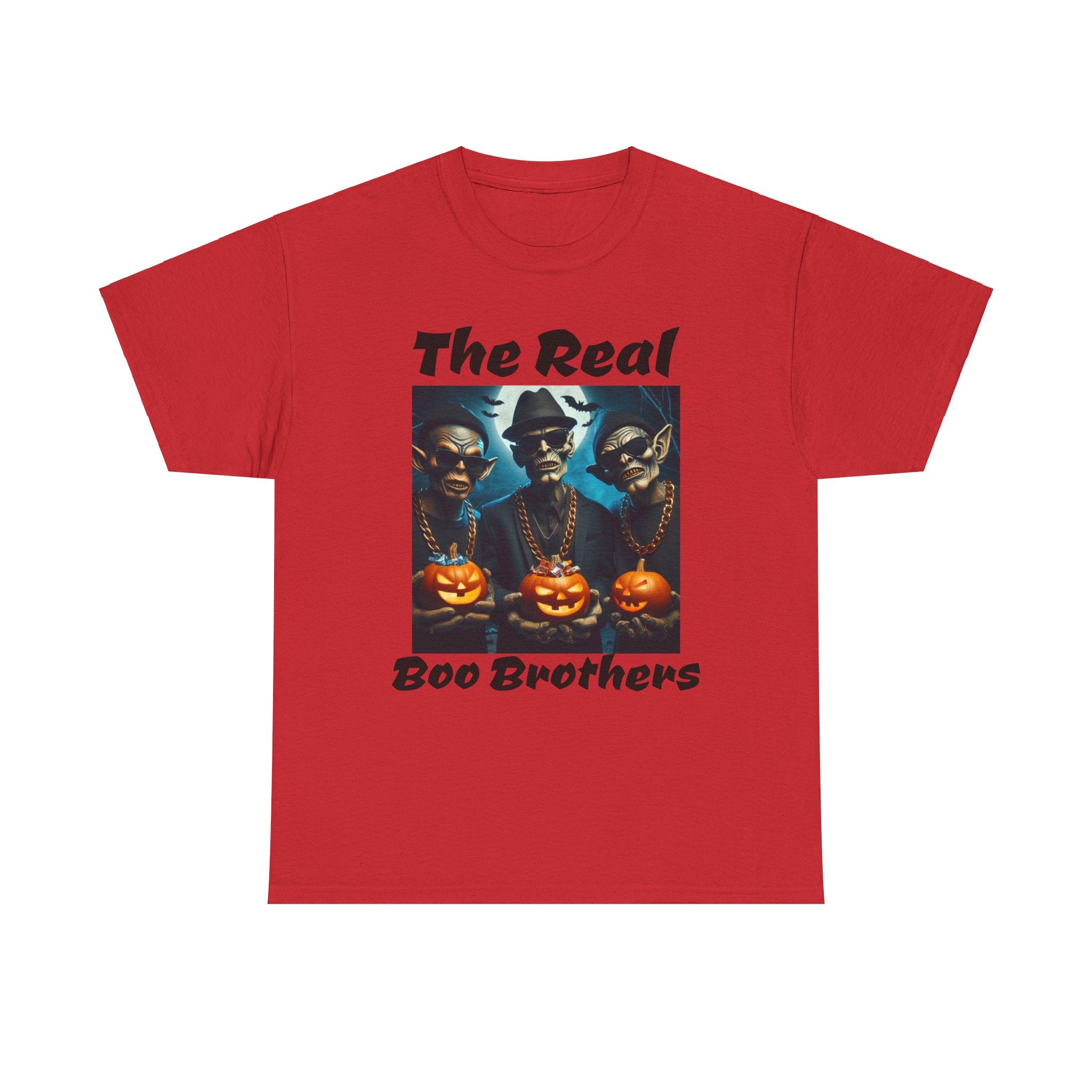 The Real Boo Brothers Horrific Goblins Unisex Tee, Real Boo Brothers Costume Shirt, Spooky Pumpkin Halloween Top, Scary Goblin T-Shirt, Haunted Halloween Apparel,