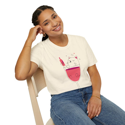 Relaxed Cat Female Softstyle T-Shirt