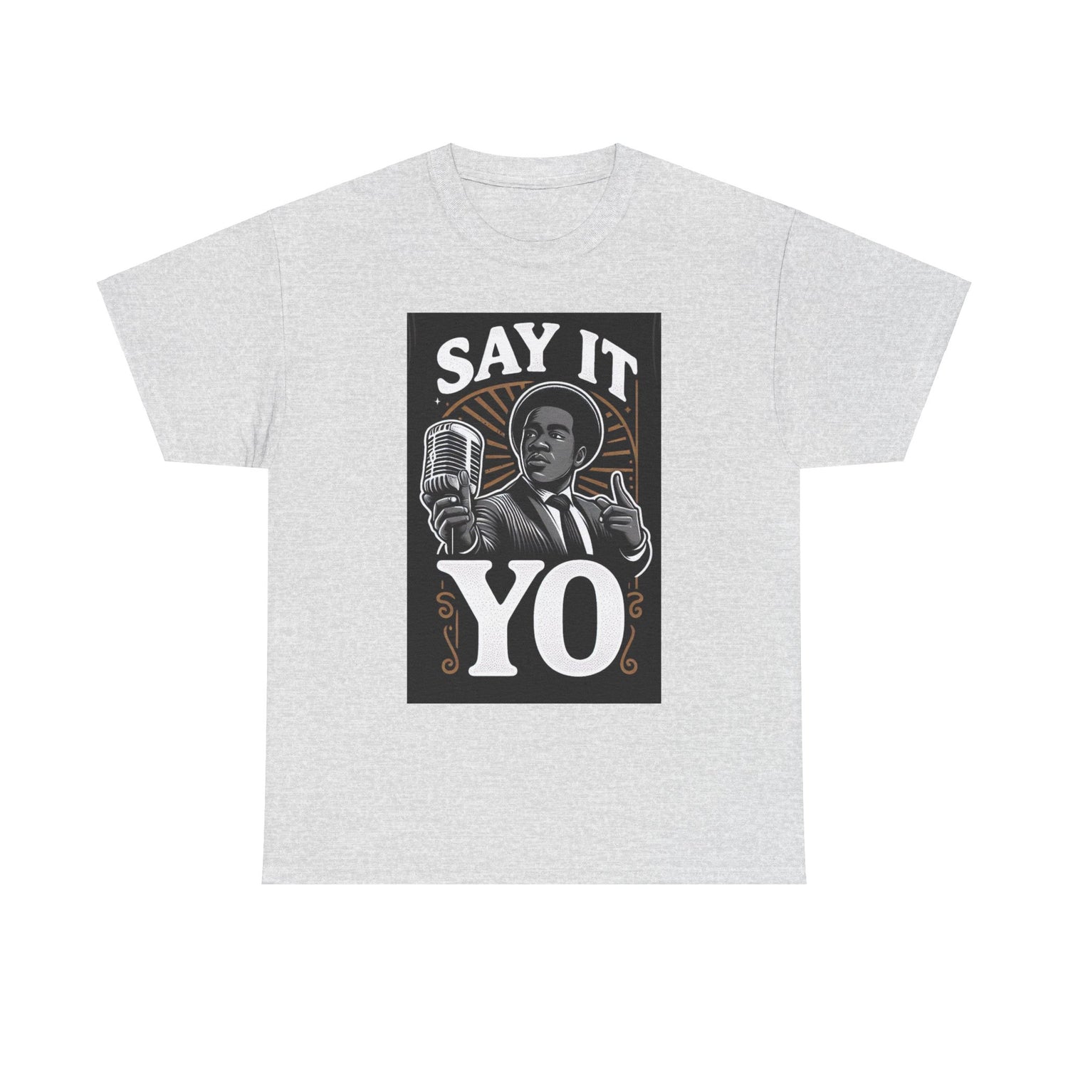 Say It Yo Music Man Unisex Heavy Cotton T-Shirt