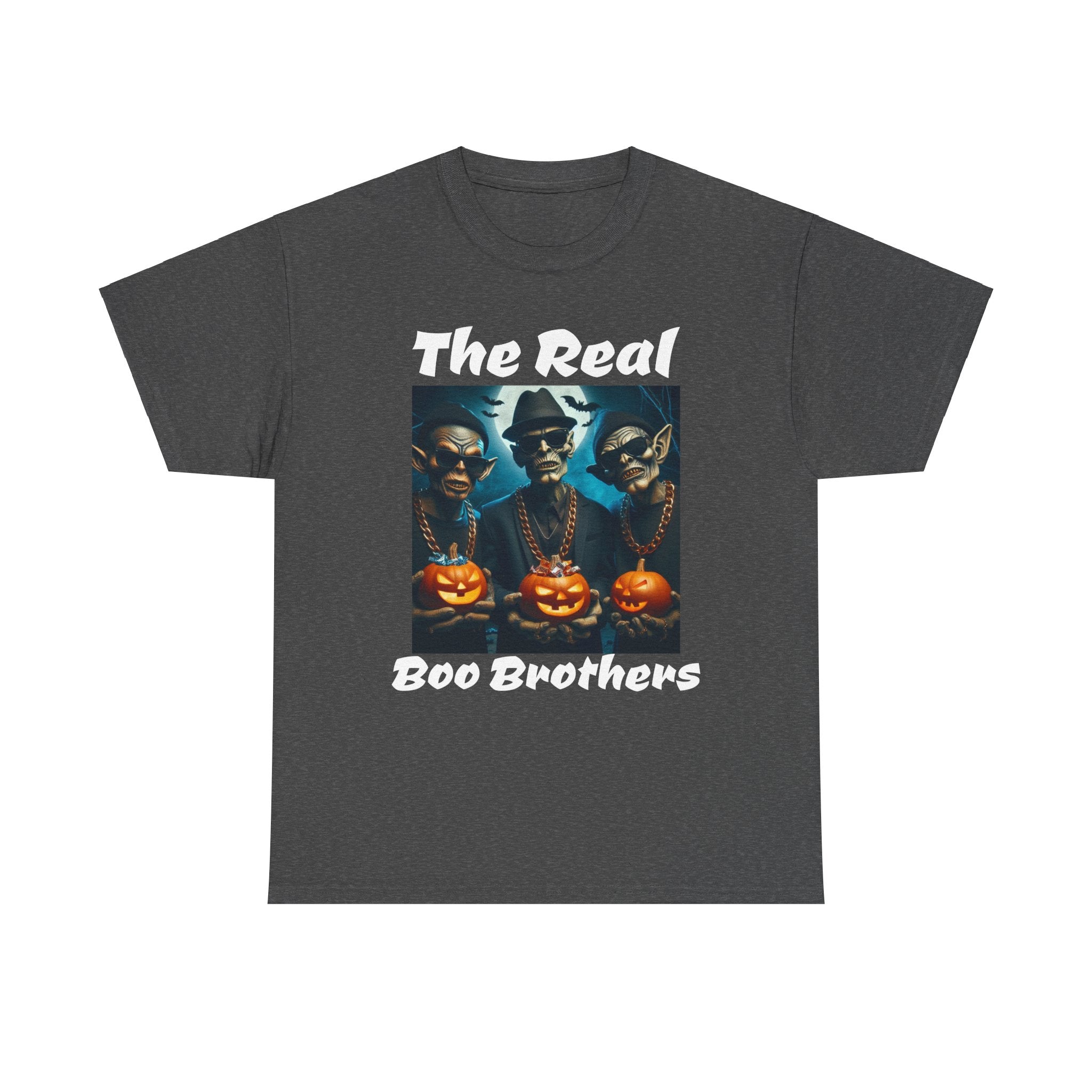 The Real Boo Brothers Horrific Goblins Unisex Tee, Real Boo Brothers Costume Shirt, Spooky Pumpkin Halloween Top, Scary Goblin T-Shirt, Haunted Halloween Apparel,