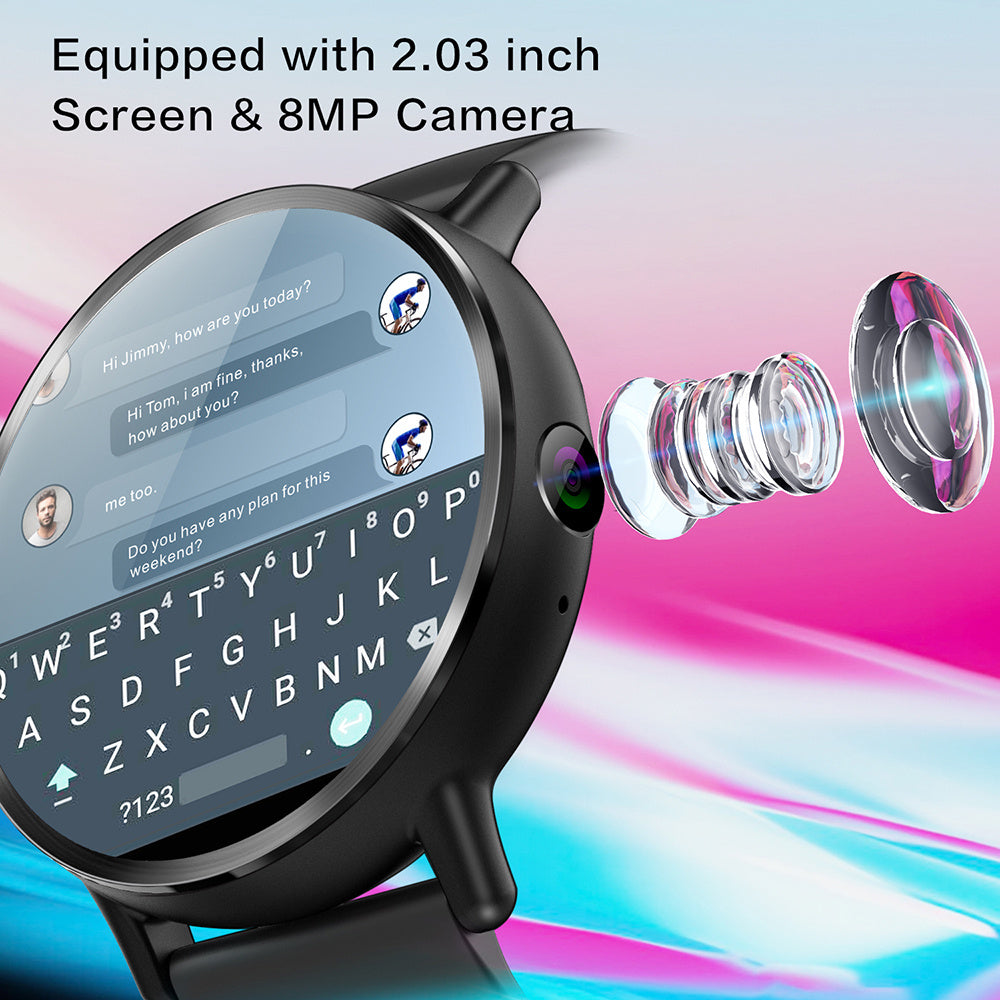 Big Screen Android 4G Smart Watch Phone