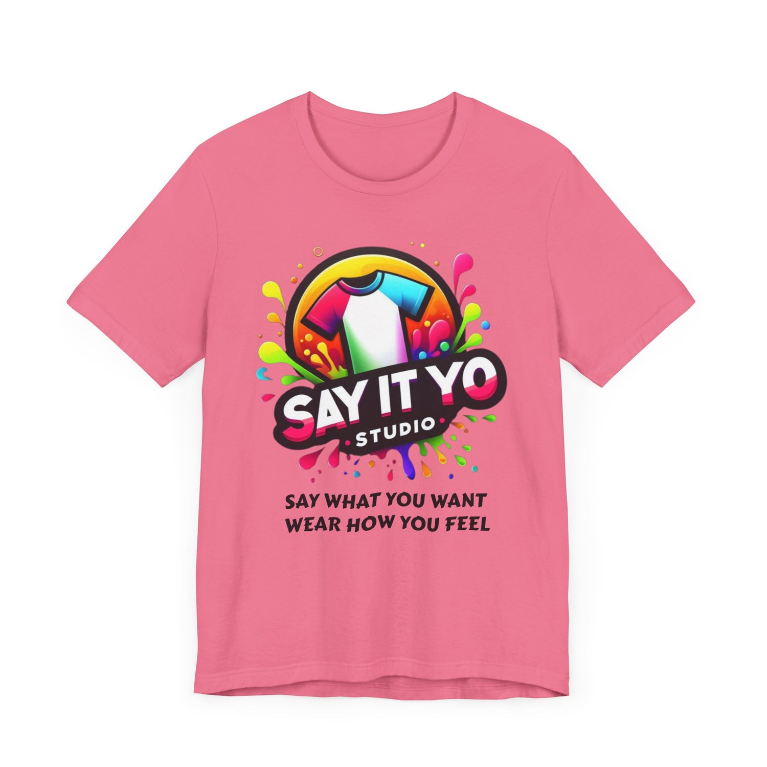 Say It Yo Studio Unisex Jersey Short Sleeve T-Shirt