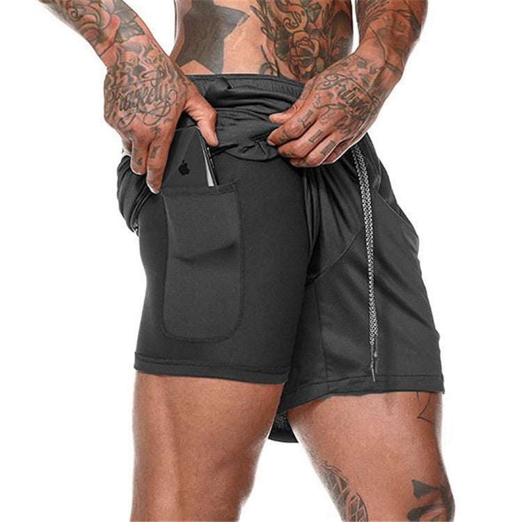 Men Pocket Compression Shorts