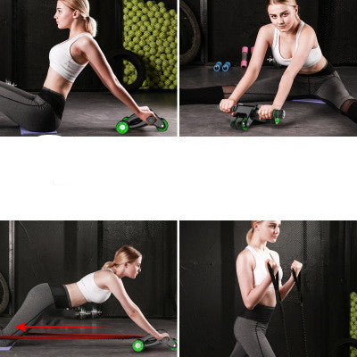 Foldable Abdominal Muscle Wheel Roller