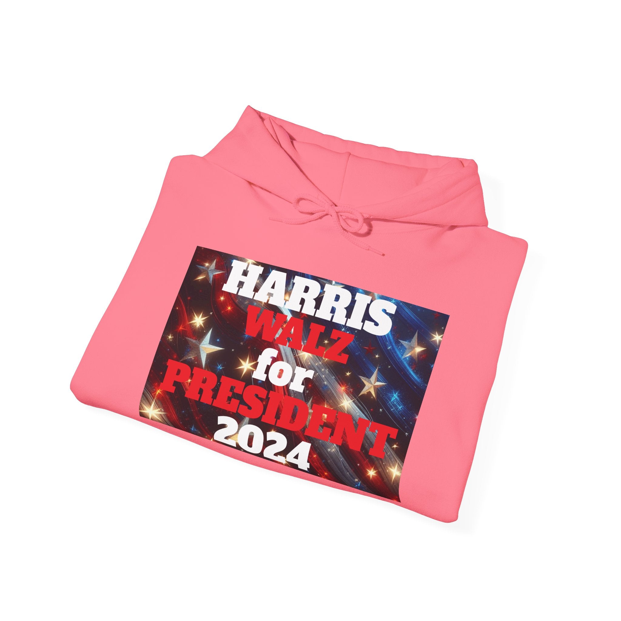 Spangled Harris and Walz President Unisex Heavy Blend™ Hooded Sweatshirt