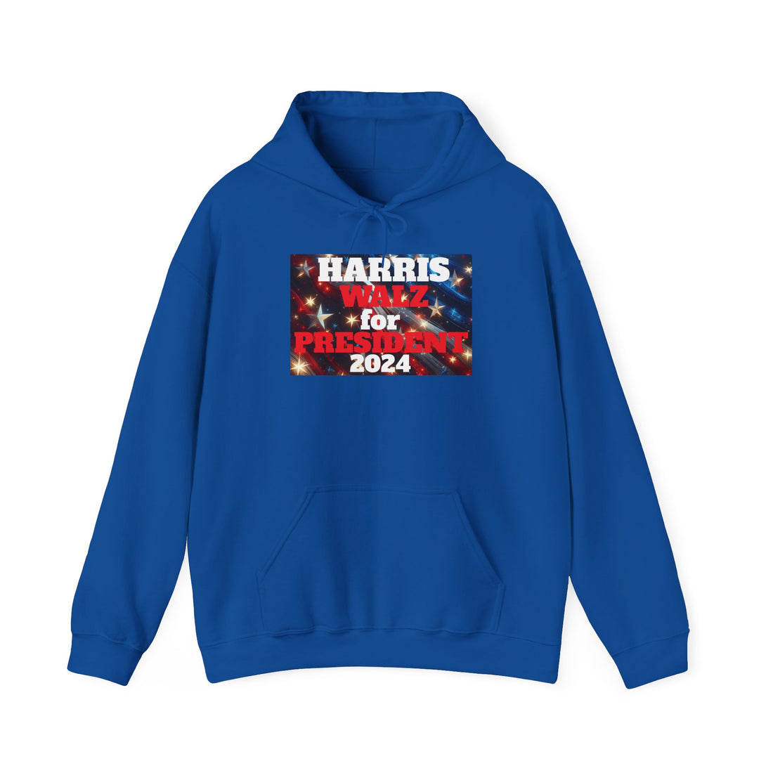 Spangled Harris and Walz President Unisex Heavy Blend™ Hooded Sweatshirt