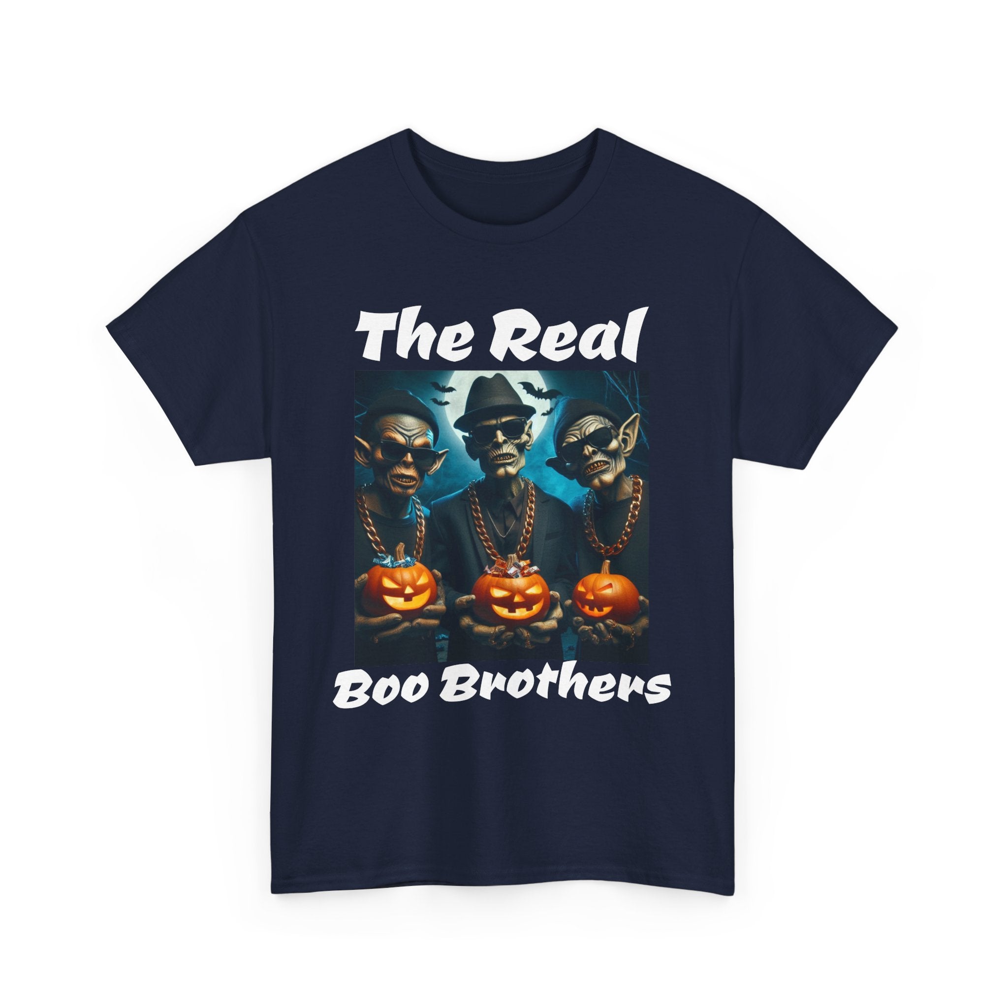 The Real Boo Brothers Horrific Goblins Unisex Tee, Real Boo Brothers Costume Shirt, Spooky Pumpkin Halloween Top, Scary Goblin T-Shirt, Haunted Halloween Apparel,