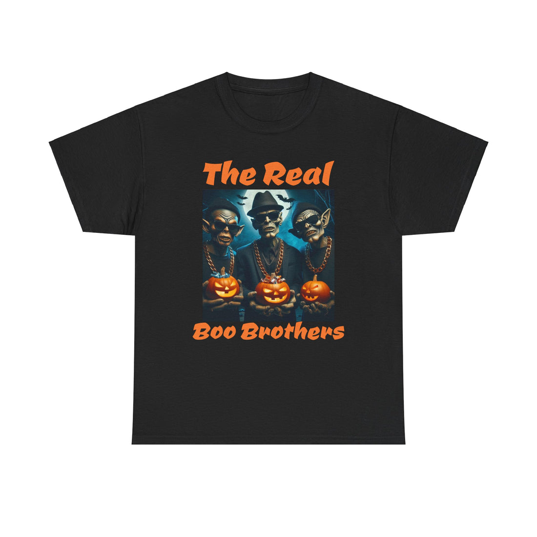 The Real Boo Brothers Horrific Goblins Unisex Tee, Real Boo Brothers Costume Shirt, Spooky Pumpkin Halloween Top, Scary Goblin T-Shirt, Haunted Halloween Apparel,