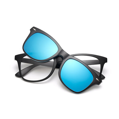 Magnetic polarized sunglasses