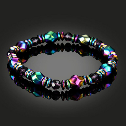 Plating color black magnet bracelet wholesale hand-woven bracelets