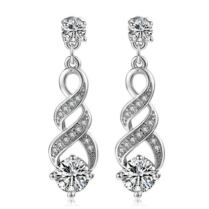 Ladies Autilite Gold Plated Earring