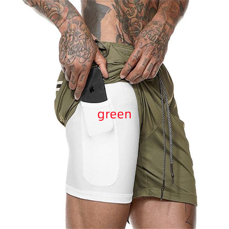 Men Pocket Compression Shorts