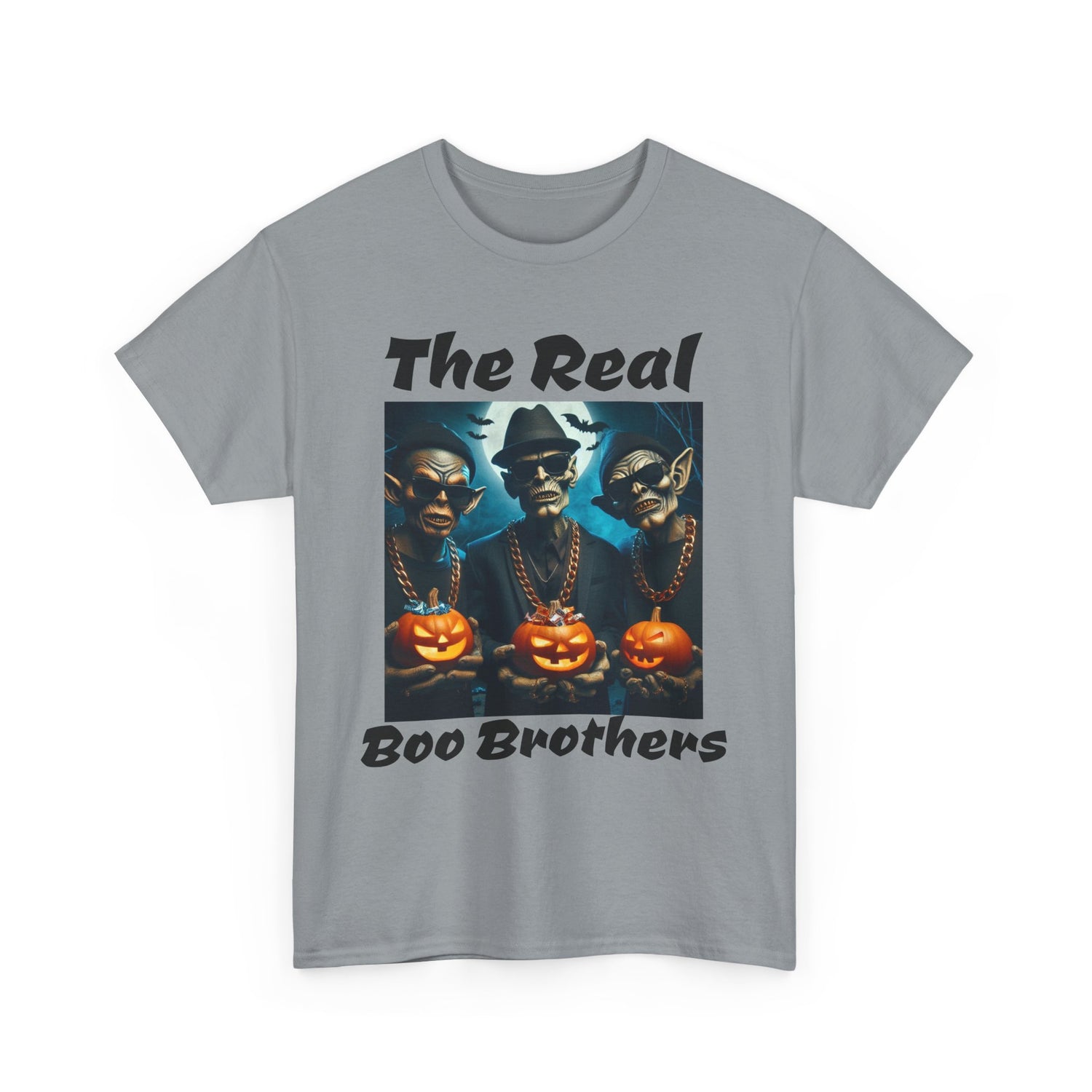 The Real Boo Brothers Horrific Goblins Unisex Tee, Real Boo Brothers Costume Shirt, Spooky Pumpkin Halloween Top, Scary Goblin T-Shirt, Haunted Halloween Apparel,