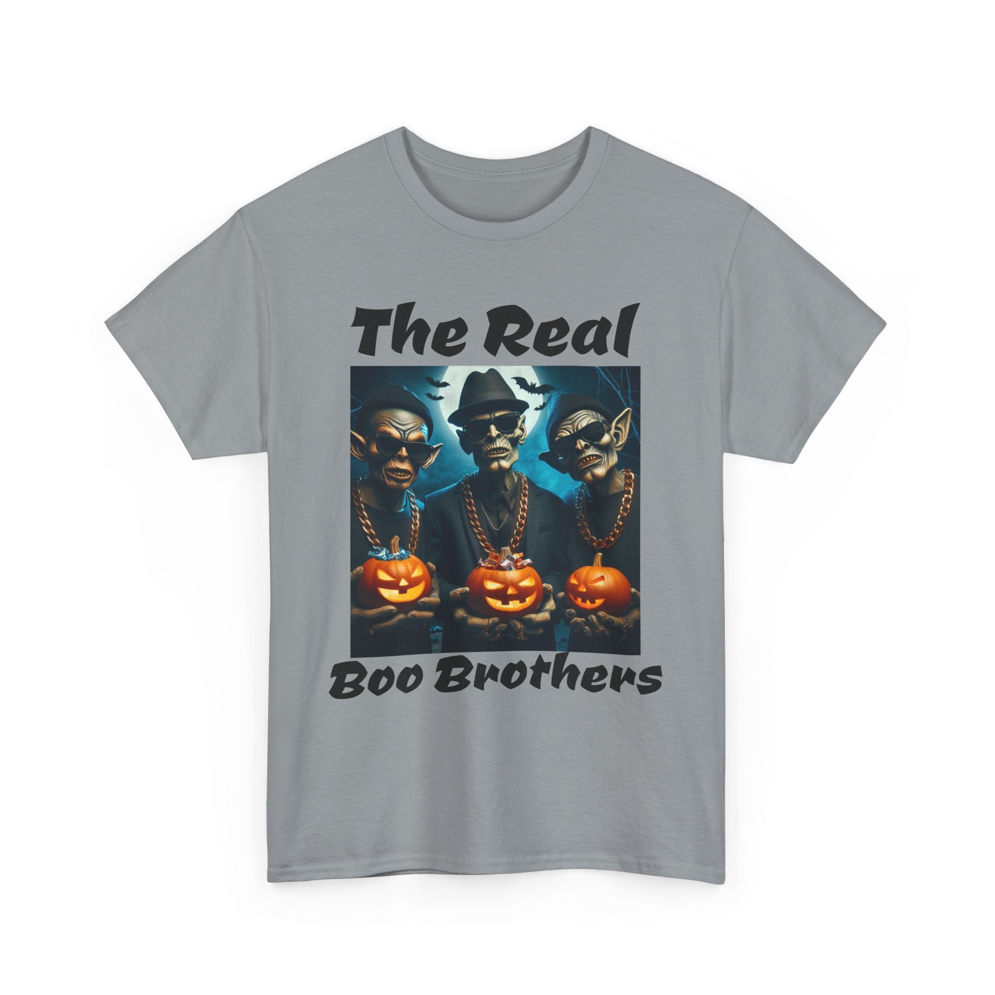 The Real Boo Brothers Horrific Goblins Unisex Tee, Real Boo Brothers Costume Shirt, Spooky Pumpkin Halloween Top, Scary Goblin T-Shirt, Haunted Halloween Apparel,