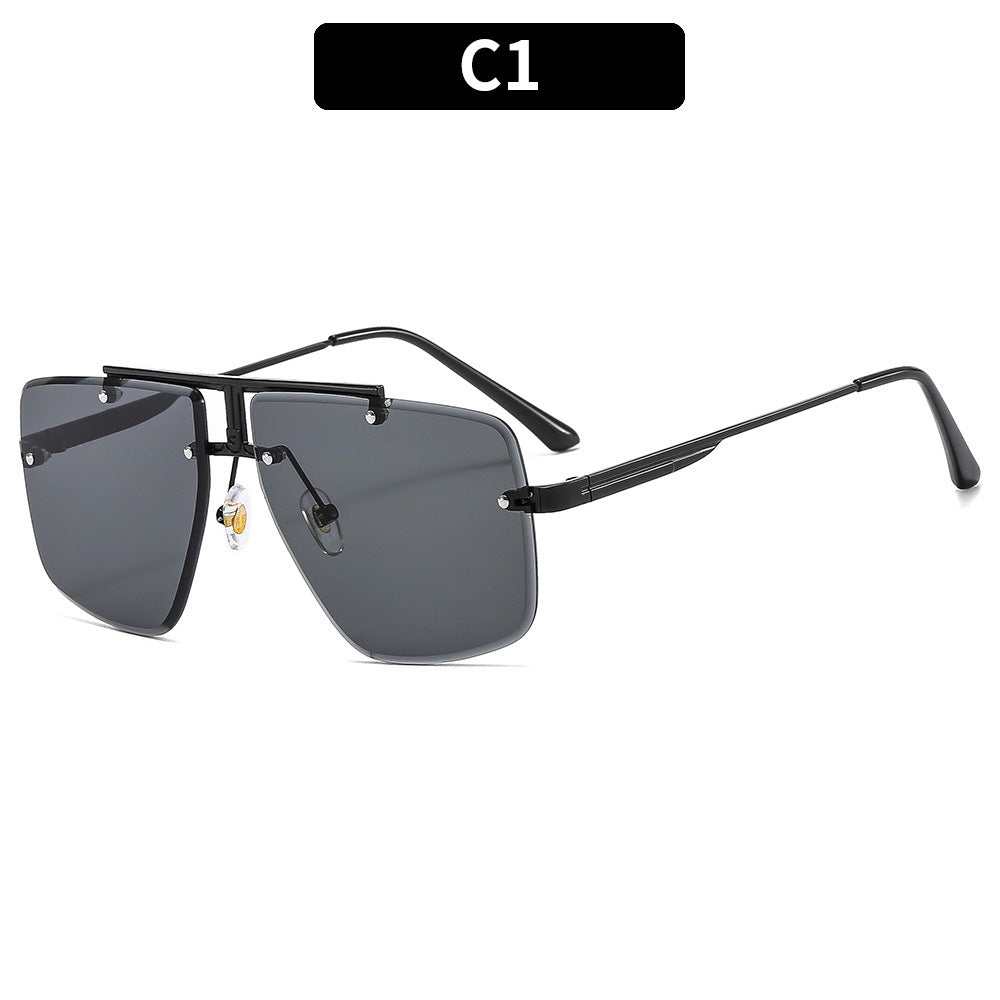 Square Frame Retro Men Sunglasses