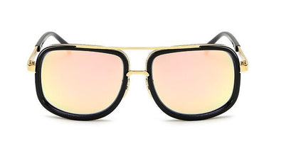 Flat Top Hot Square Sunglasses Mens Super Star Eyewear