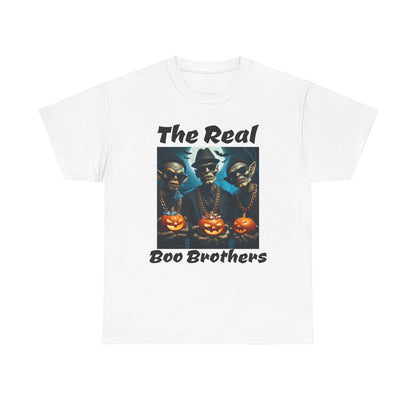 The Real Boo Brothers Horrific Goblins Unisex Tee, Real Boo Brothers Costume Shirt, Spooky Pumpkin Halloween Top, Scary Goblin T-Shirt, Haunted Halloween Apparel,