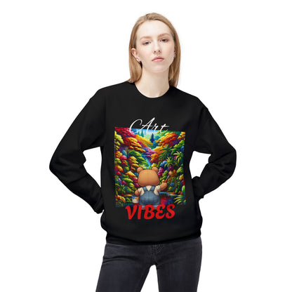 Art Vibes Jungle Teddy Bear Sweatshirt