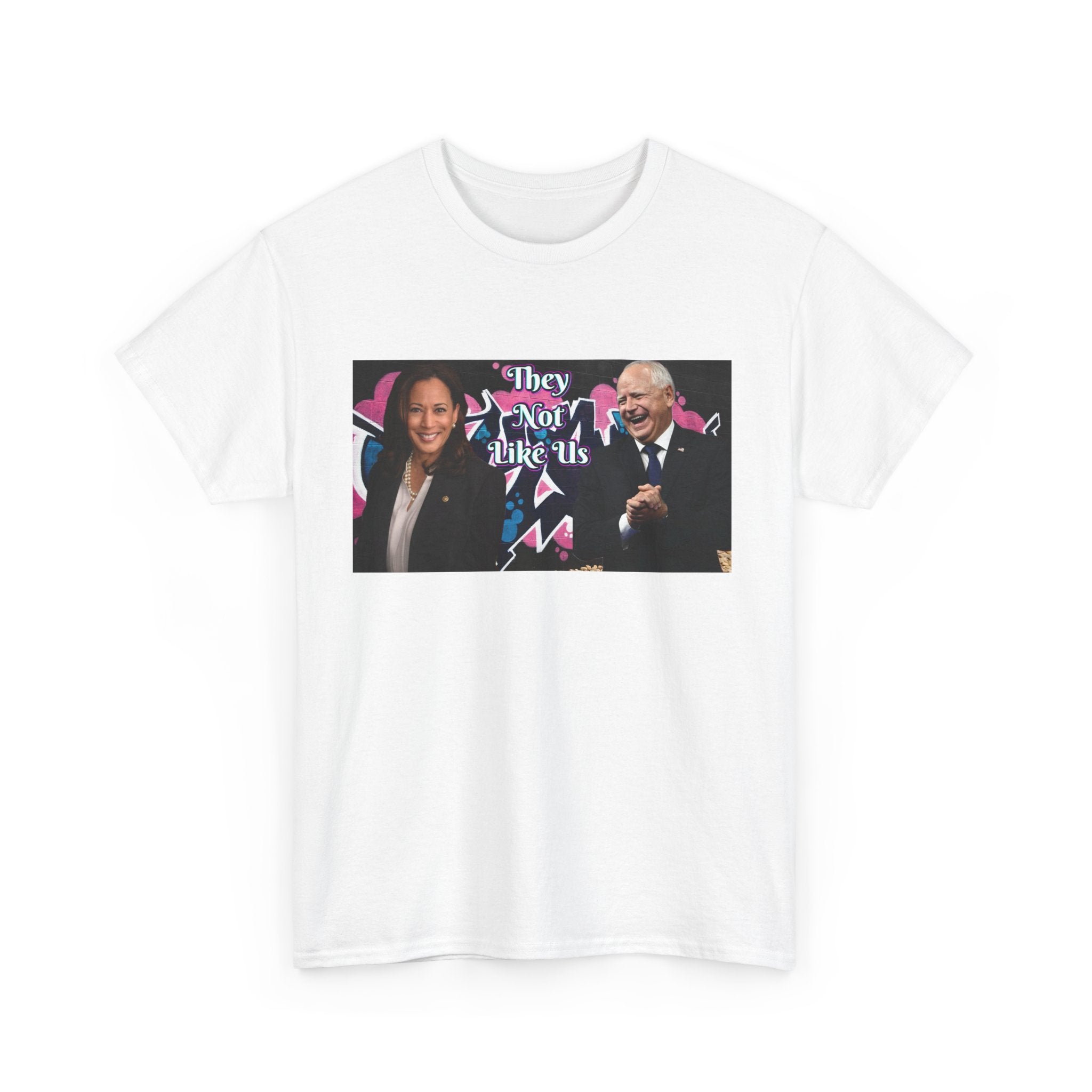 They Not Like Us Harris/Walz T-Shirt, Unisex Tee, Graphic Tee, Political Shirt, Statement Tee, Social Justice Apparel