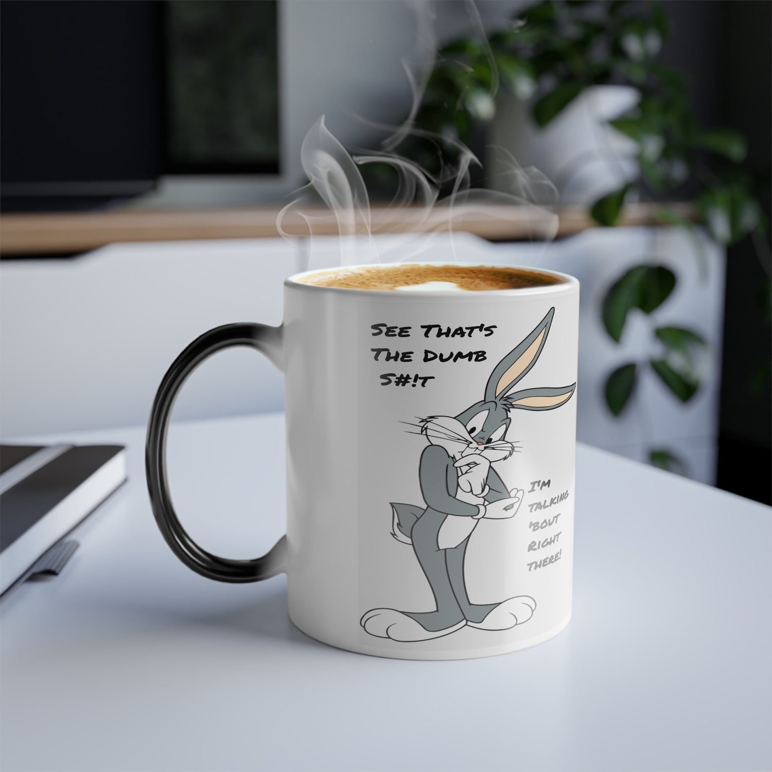 Dumb Shit Mug Color Morphing Mug, 11oz