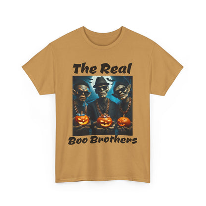 The Real Boo Brothers Horrific Goblins Unisex Tee, Real Boo Brothers Costume Shirt, Spooky Pumpkin Halloween Top, Scary Goblin T-Shirt, Haunted Halloween Apparel,