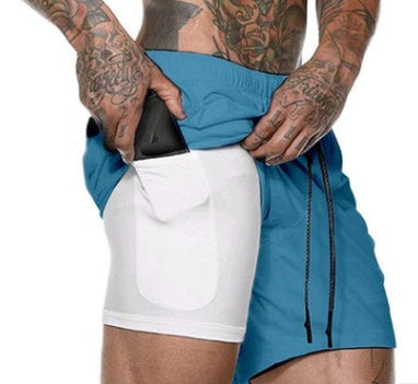 Men Pocket Compression Shorts