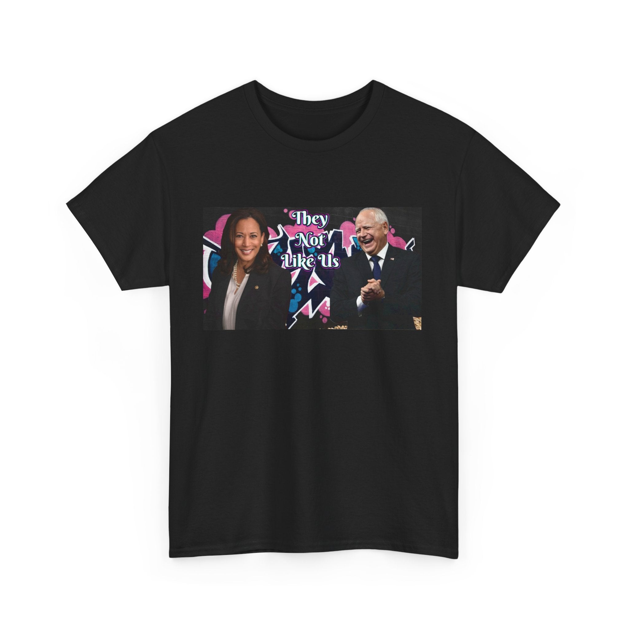 They Not Like Us Harris/Walz T-Shirt, Unisex Tee, Graphic Tee, Political Shirt, Statement Tee, Social Justice Apparel