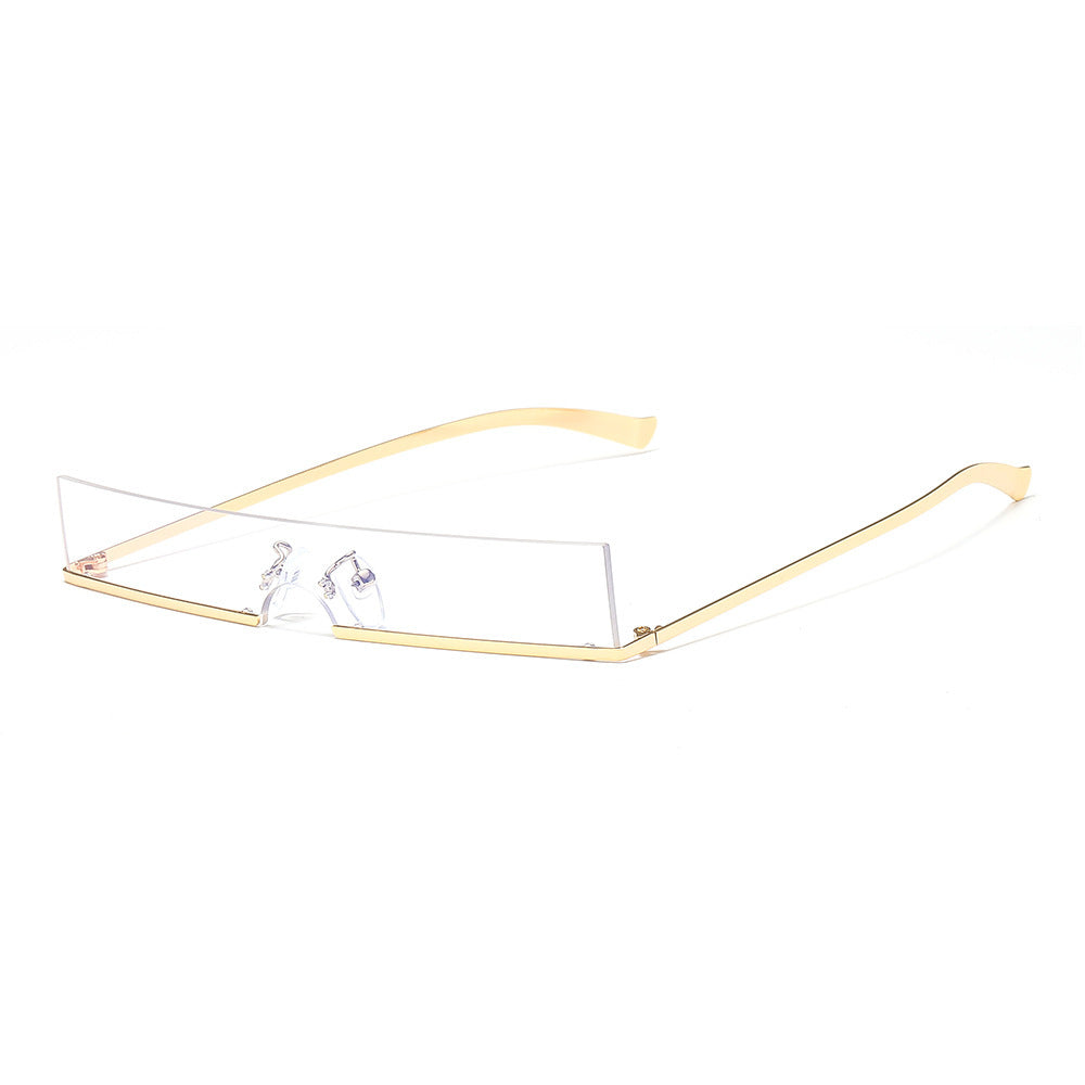 Rimless sunglasses