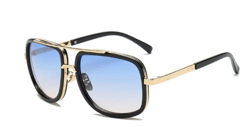 Flat Top Hot Square Sunglasses Mens Super Star Eyewear