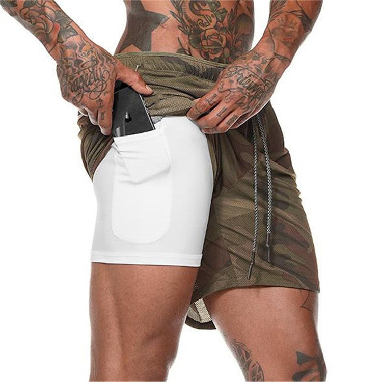 Men Pocket Compression Shorts