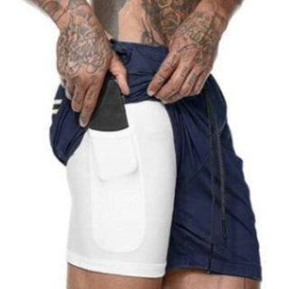 Men Pocket Compression Shorts