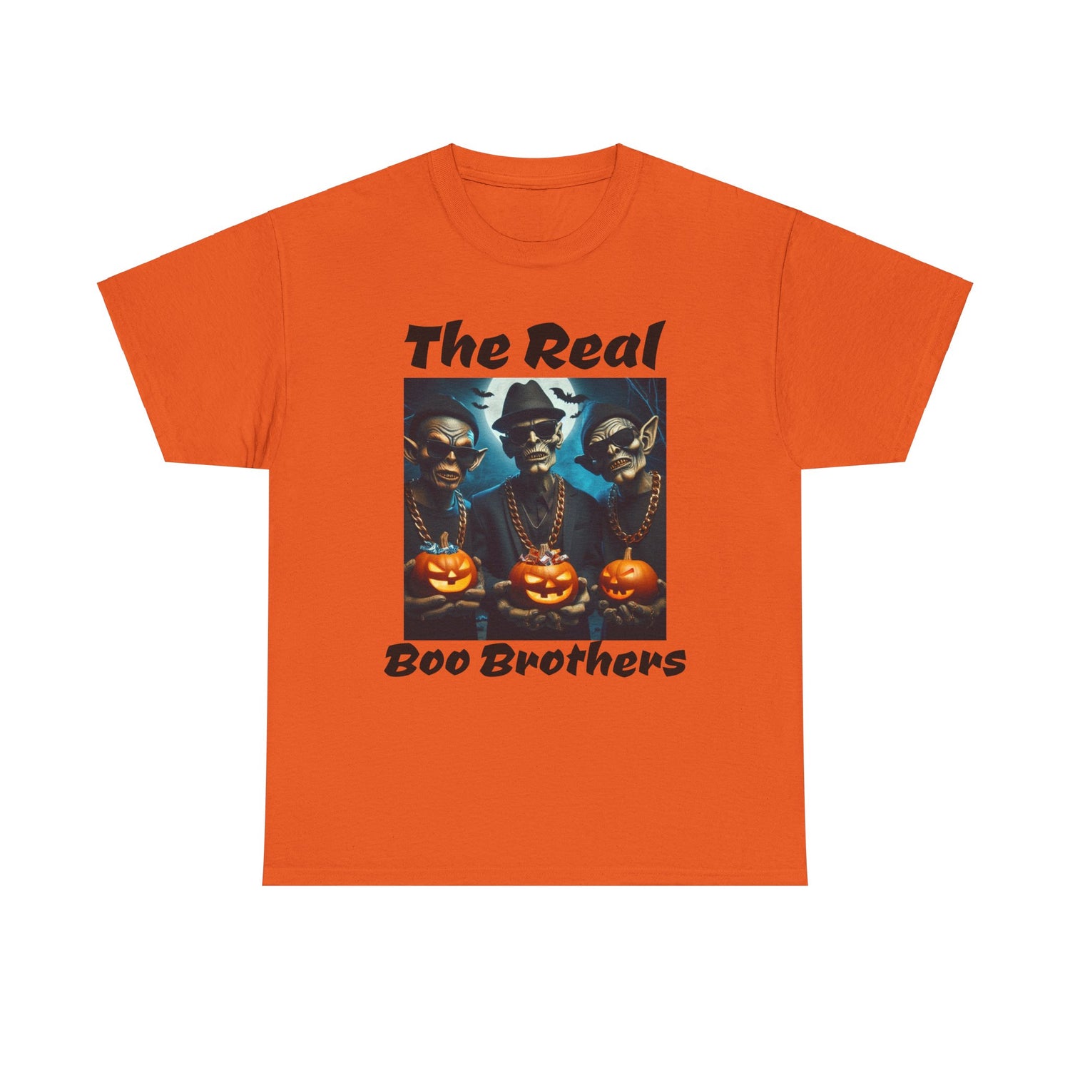 The Real Boo Brothers Horrific Goblins Unisex Tee, Real Boo Brothers Costume Shirt, Spooky Pumpkin Halloween Top, Scary Goblin T-Shirt, Haunted Halloween Apparel,