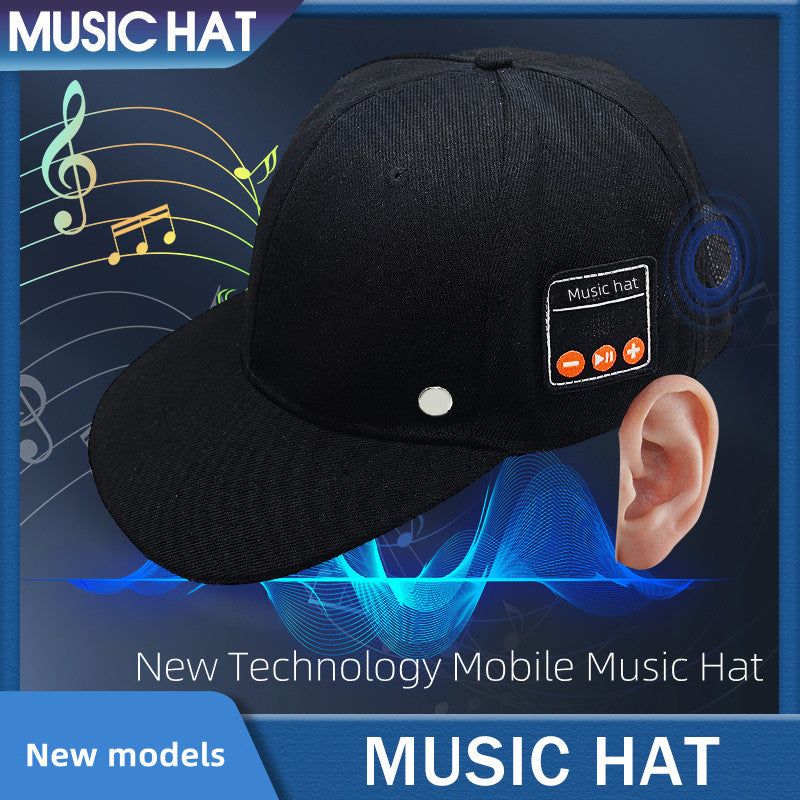 Bluetooth Music Hat Music Listening