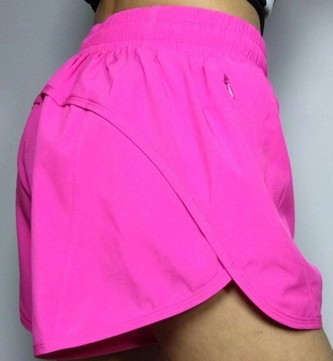 Summer Sports Shorts With Zipper Pockets Breathable Loose